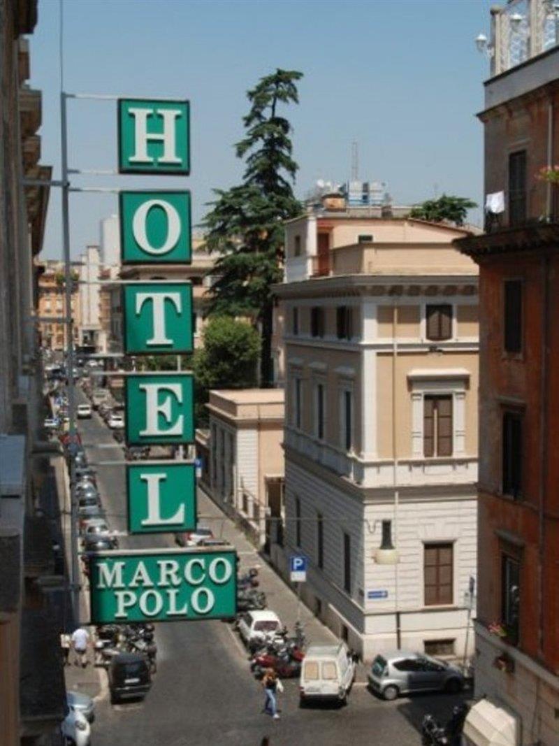 Hotel Marco Polo Рим Екстериор снимка