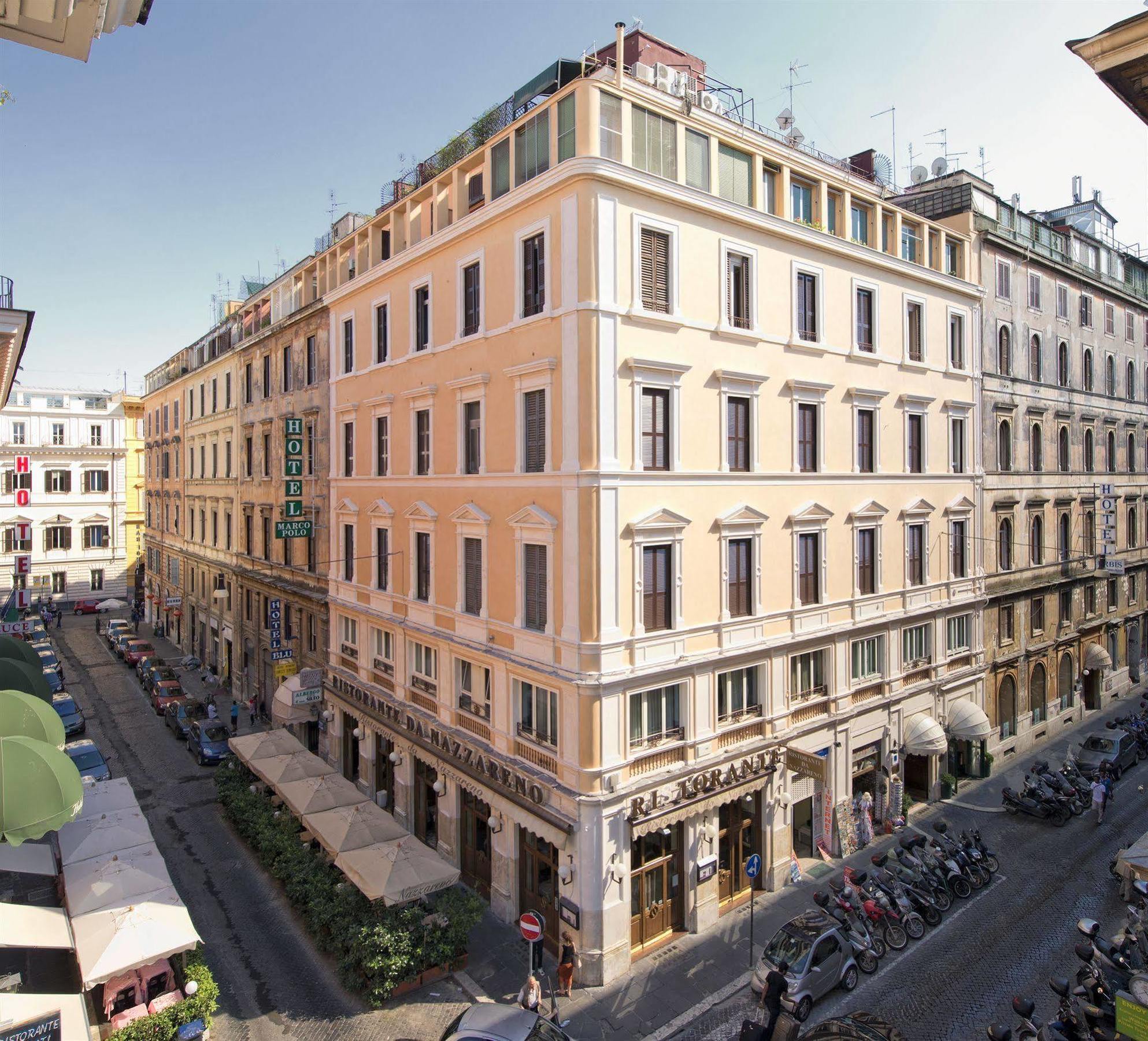 Hotel Marco Polo Рим Екстериор снимка