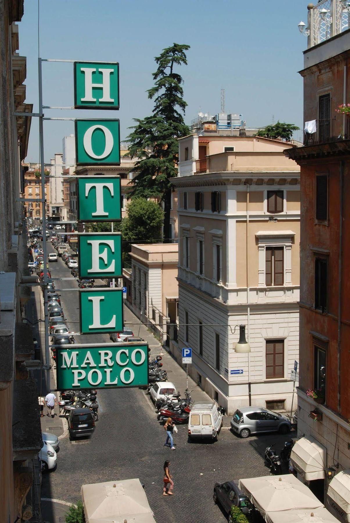 Hotel Marco Polo Рим Екстериор снимка