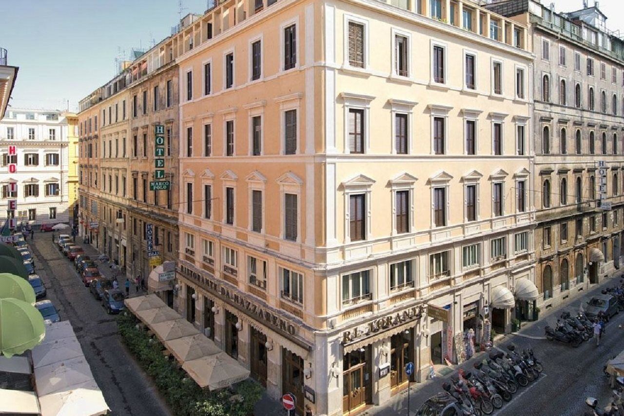 Hotel Marco Polo Рим Екстериор снимка